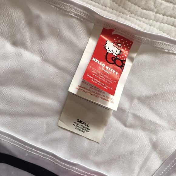 Hello Kitty Womens Mini Dress Costume Set sz S Sanrio Character Cosplay Outfit - Picture 10 of 13